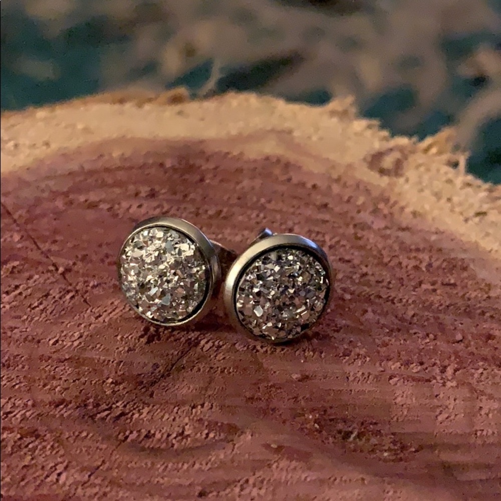 Druzy earrings